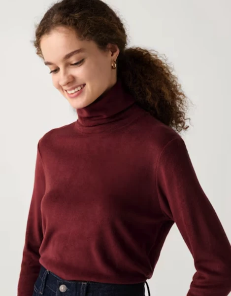 UNIQLO - Pull à col roulé HEATTECH