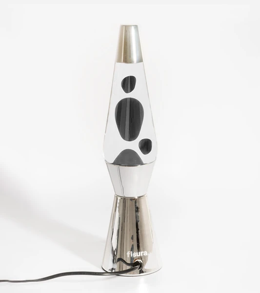 Lampe à lave Bulles Noires