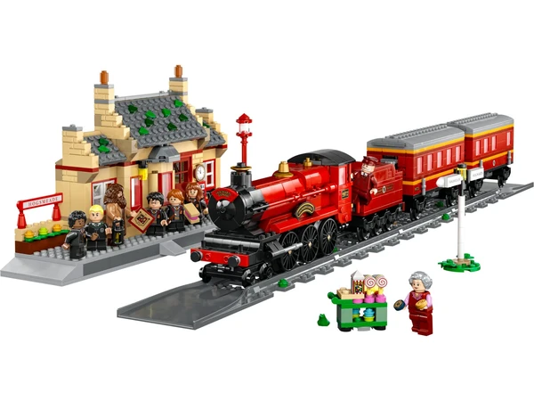 Lego - Le Poudlard Express et la gare de Pré-au-Lard