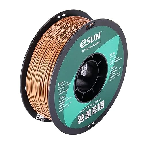 eSun Filament pour imprimante 3D PLA+ PLUS PRO 1.75mm 1kg MARRON CLAIR