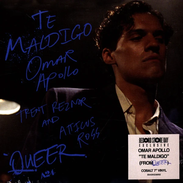 Omar Apollo & Trent Reznor & Ross Atticus - Te Maldigo (From "Queer") Record Store Day 2025 Blue Vinyl Edition