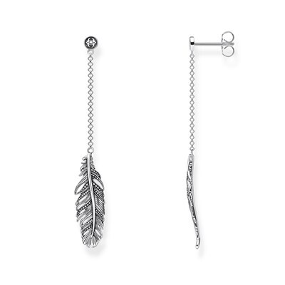 Boucles d'oreilles Plume