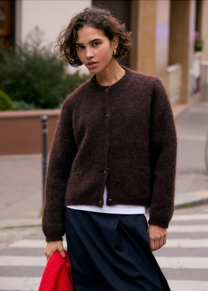 Cardigan Mohair Olivia