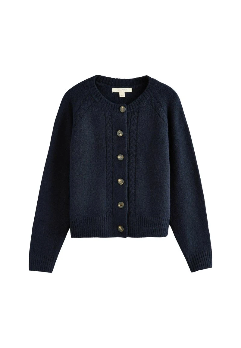 REGULAR FIT - CABLE - Gilet - navy