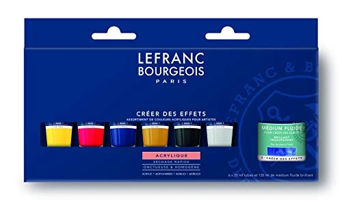 Lefranc Bourgeois Acrylique Fine Set Créer des effets