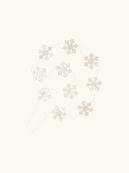 Guirlande de flocons de neige