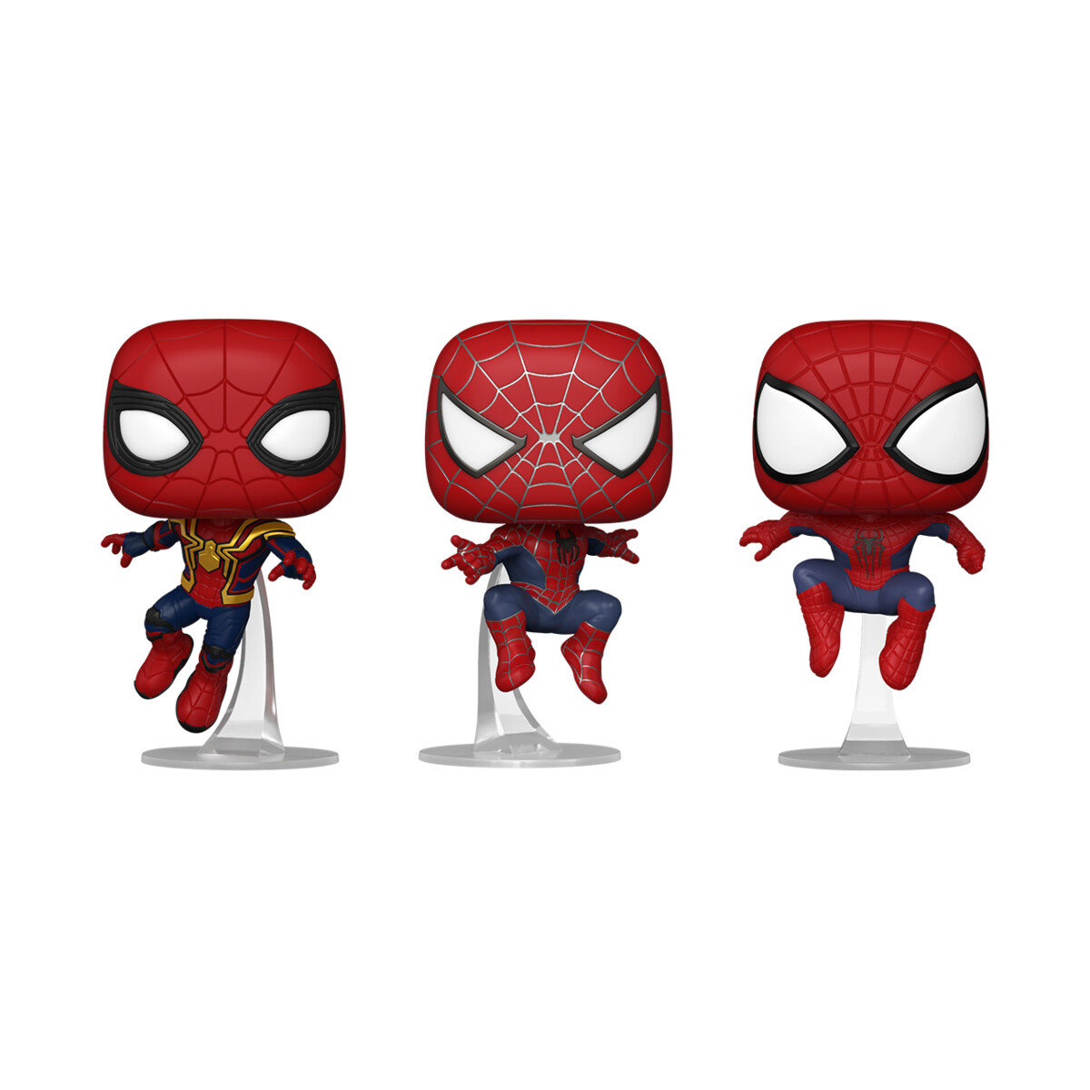 THREE SPIDER-MANS - SPIDER-MAN NO WAY HOME 3-PACK