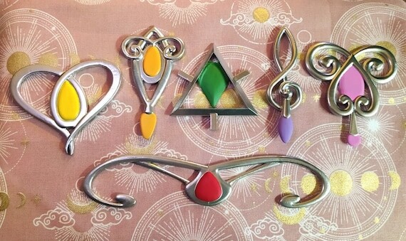 3D Printed Winx Charmix inspired Jewels