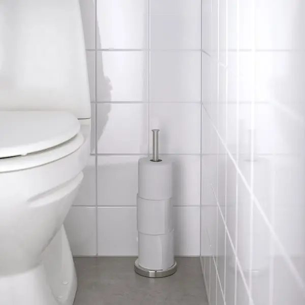 BROGRUND Range-rouleaux WC  - acier inoxydable