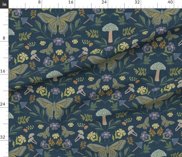 Fabric in Cottage Core Design