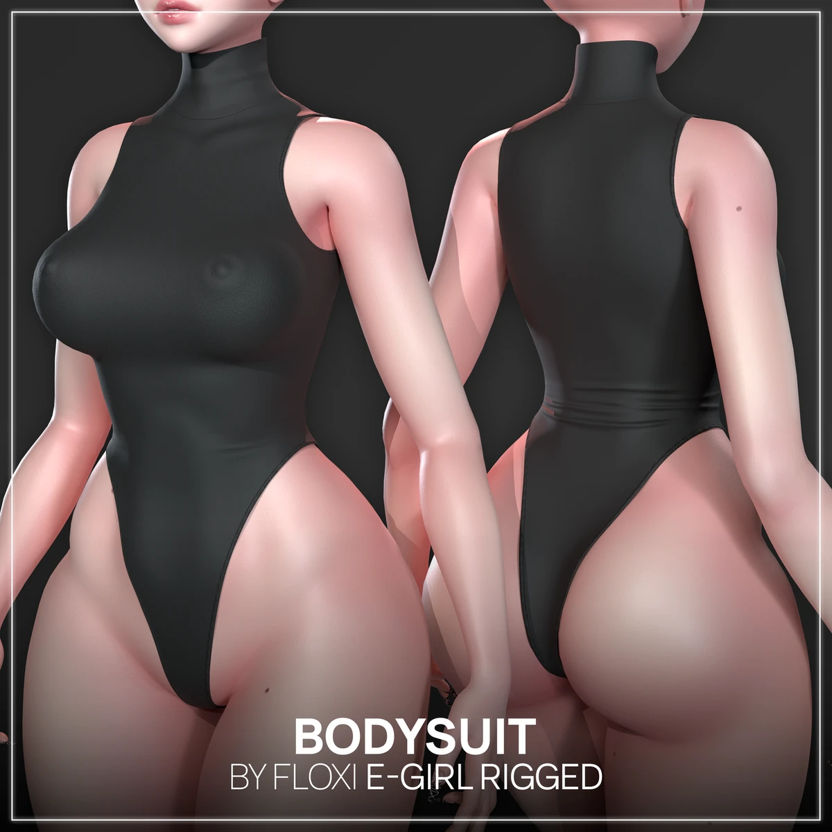 ✦ BODYSUIT (E-GIRL RIGGED) by Floxi on Jinxxy
