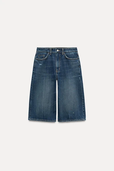 SHORT EN JEAN JORTS TRF TAILLE NORMALE