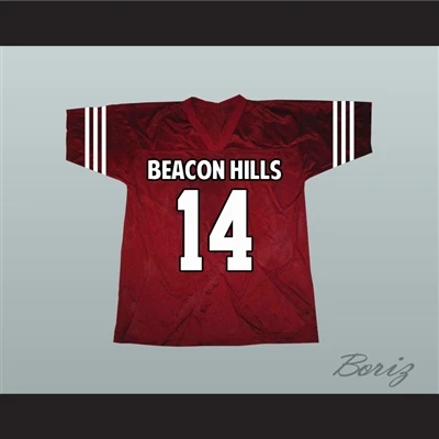 Isaac Lahey 14 Beacon Hills Cyclones Lacrosse Jersey Teen Wolf