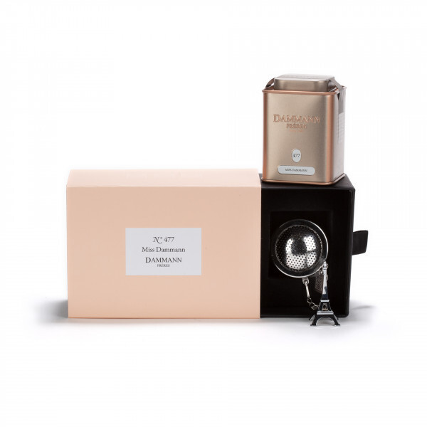 COFFRET N°477 - 1 boîte de thé MISS DAMMANN et 1 infuseur