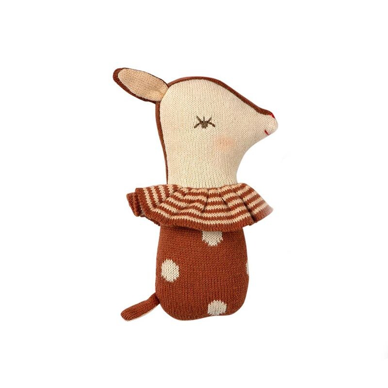 Hochet bambi rusty Maileg - Yellow Flamingo