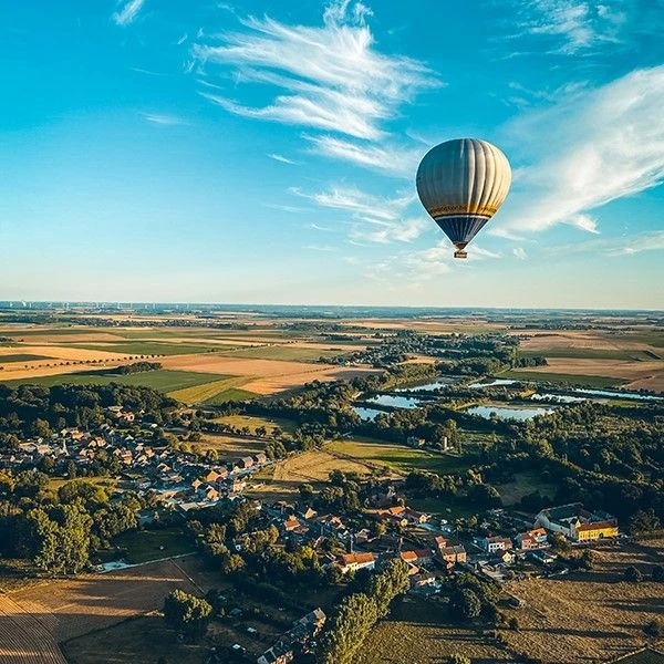 Le vol en montgolfière à Namur