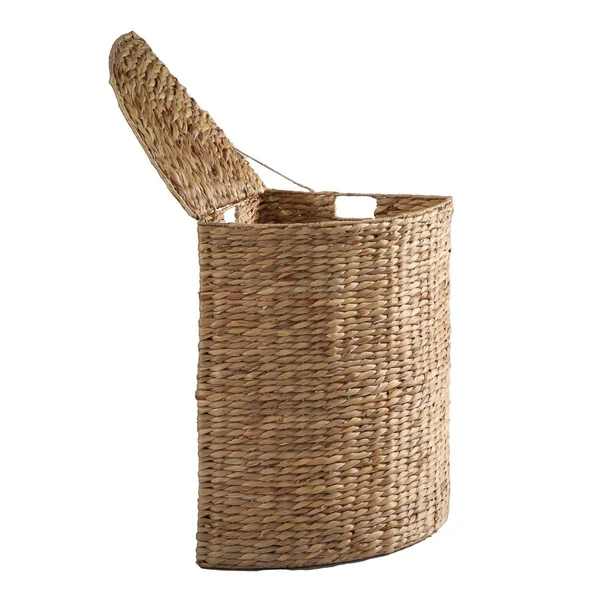 Panier à Linge d'Angle en Jacinthe d'Eau - H66 cm