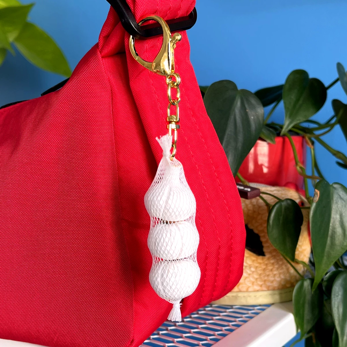 GARLIC PRODUCE BAG *BAG CHARM*