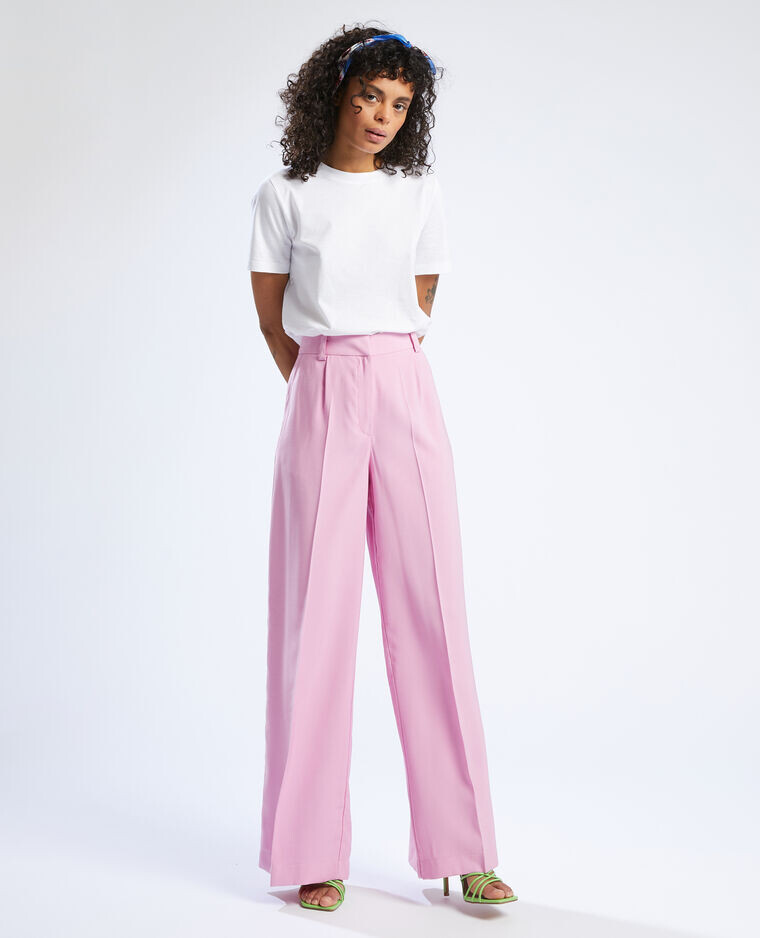 Pantalon wide leg