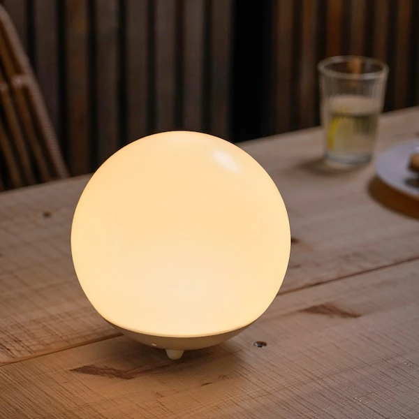 SOLVINDEN Lampadaire à énergie solaire à LED - extérieur/globe blanc