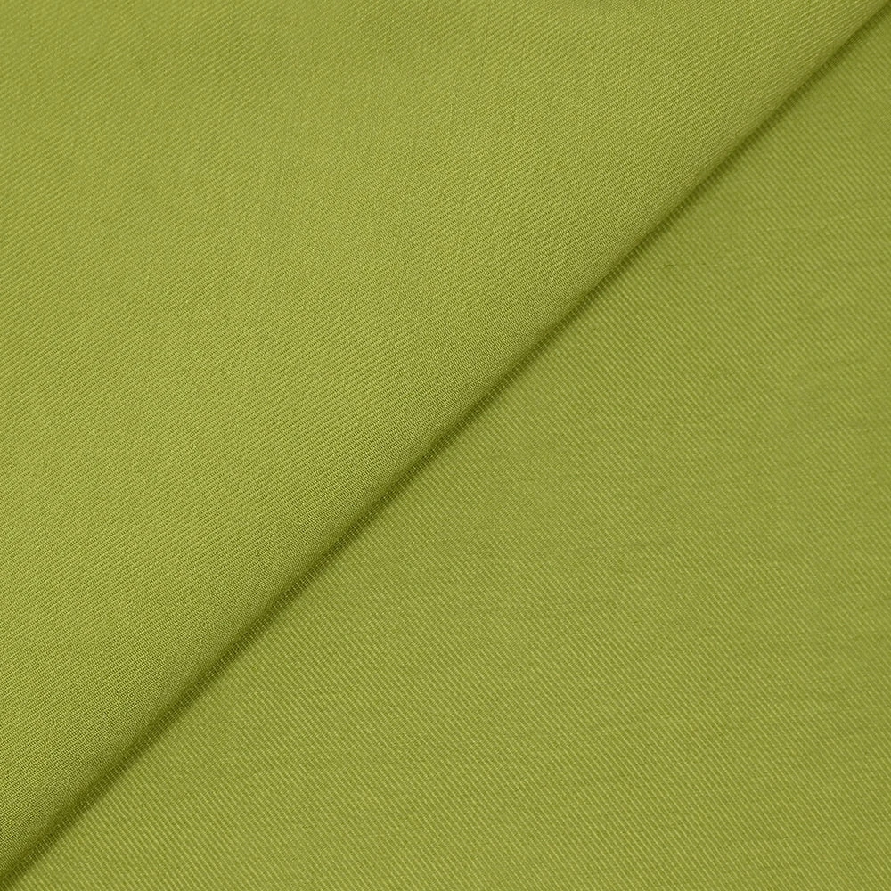 Twill de Viscose vert poire