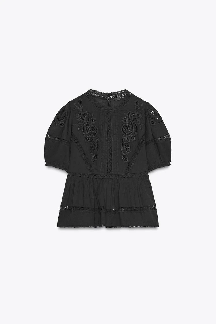 BLOUSE ROMANTIQUE BRODÉE ZW COLLECTION