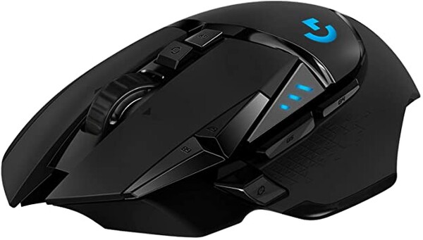 Logitech G502 LIGHTSPEED Souris Gamer sans fil, Capteur Gaming HERO 16K, 16000 PPP, RGB, Ultra-Léger, 11 Boutons Programmables, Batterie Longue Durée, Mémoire intégrée, Compatible avec PC/Mac - Noire: Amazon.fr: Informatique