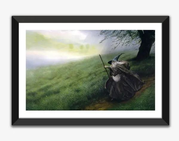Cadre Gandalf de John Howe