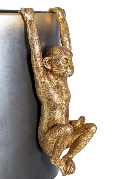 Gold Monkey Planter Hanger