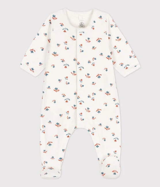 Bodyjama fleur bébé en tubique