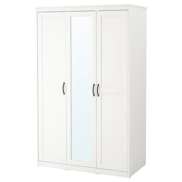SONGESAND Armoire - blanc 120x60x191 cm