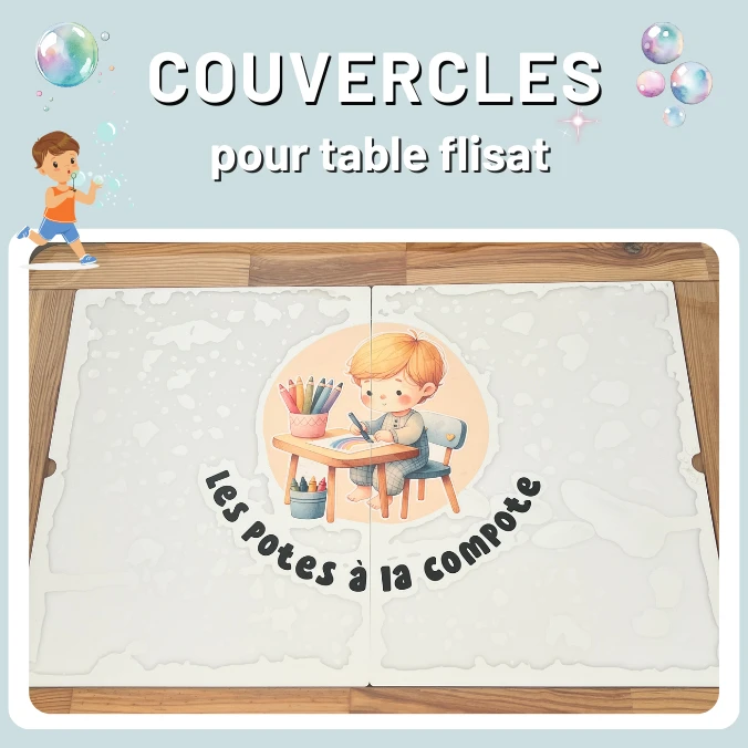 Couvercles table flisat - FLISAT & CO