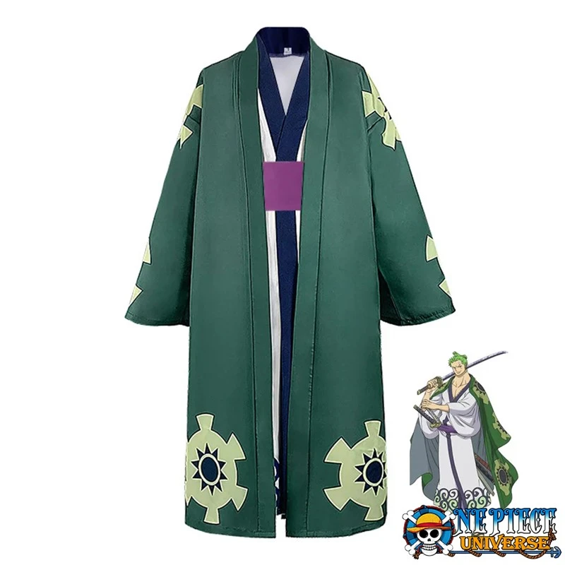 Roronoa Zoro Cosplay Costume (Zoro Wano Outfit) Hot New 2023 | Onepiece Universe Store