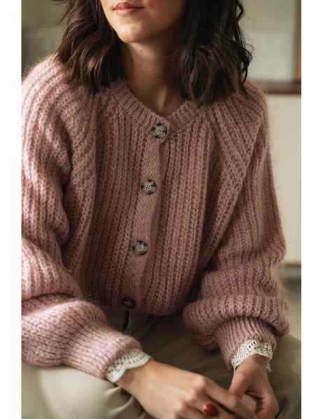 Maille Anna rose