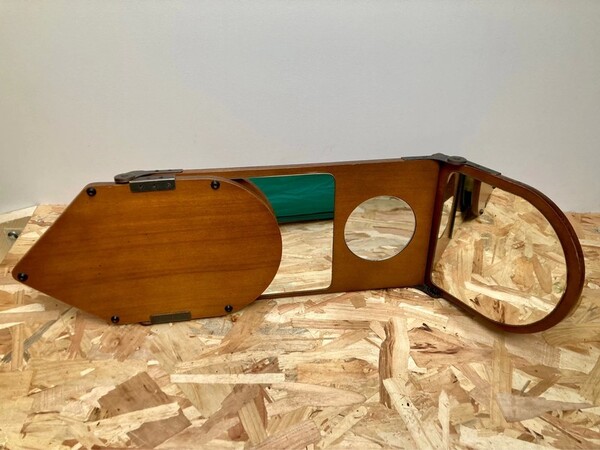 Miroir à poser en bois style art déco