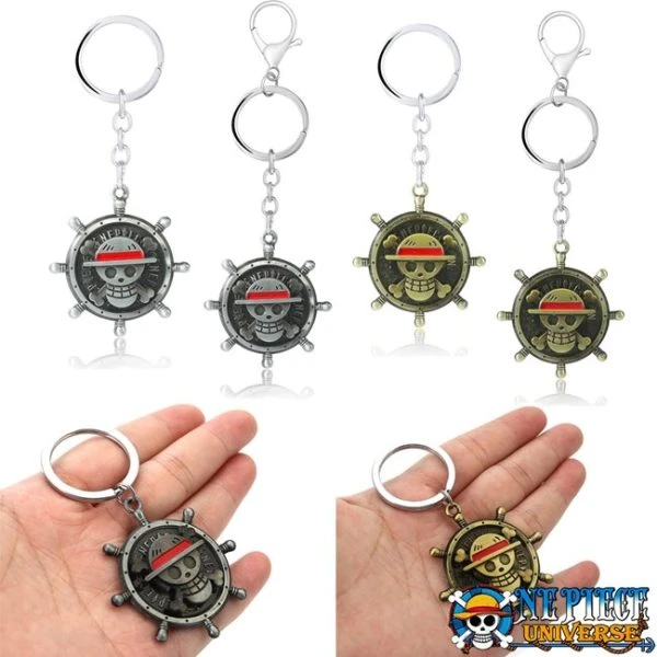 One Piece Logo Keychain Metal - Official One Piece Merch Collection 2024 - One Piece Universe Store