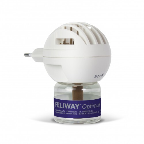 Feliway® Optimum diffuseur Ceva : Anti-stress pour chat - Wanimo