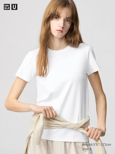 T-shirt blanc coton