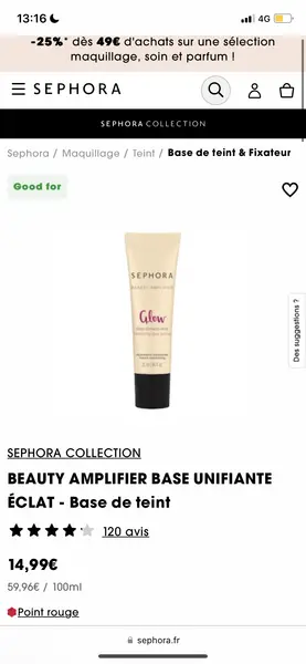 BEAUTY AMPLIFIER BASE UNIFIANTE ÉCLAT - Base de teint