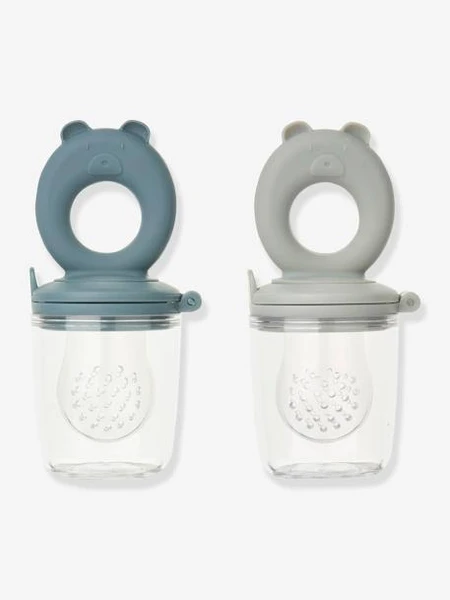 Lot 2 grignoteurs ours Miranda - bleu - Liewood