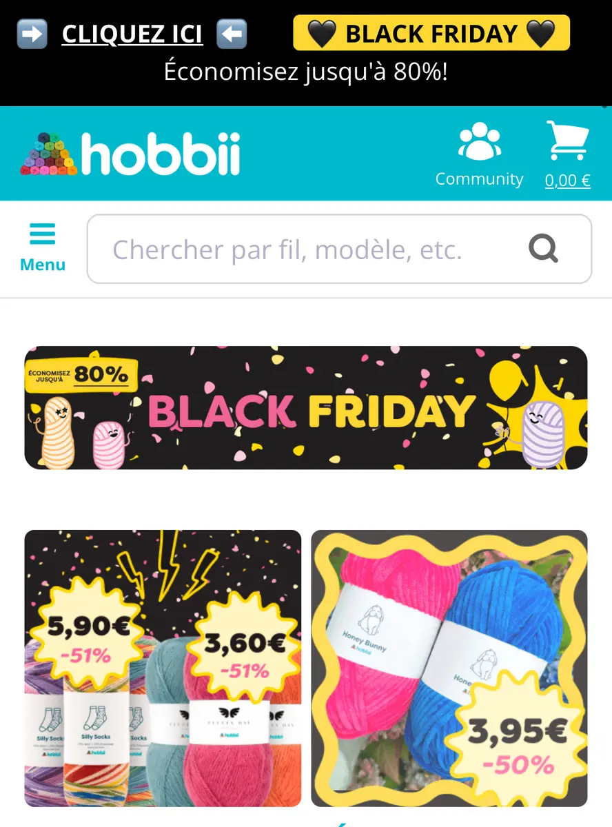 Hobbii , Laine et fils promos black friday