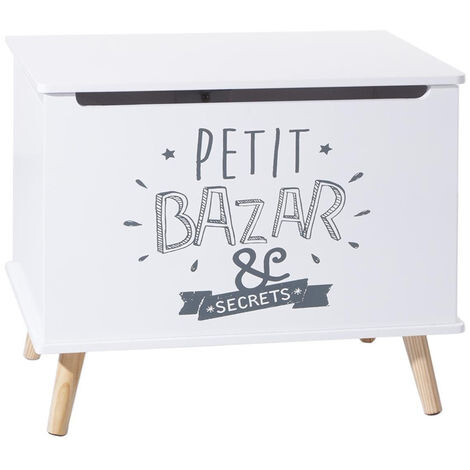 Coffre à jouets Petit Bazar et Secrets - Atmosphera