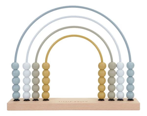 Little Dutch Boulier Arc-en-ciel Blue | Dreambaby