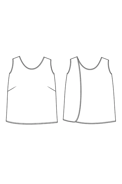 Kristin Tank Top PDF Sewing Pattern