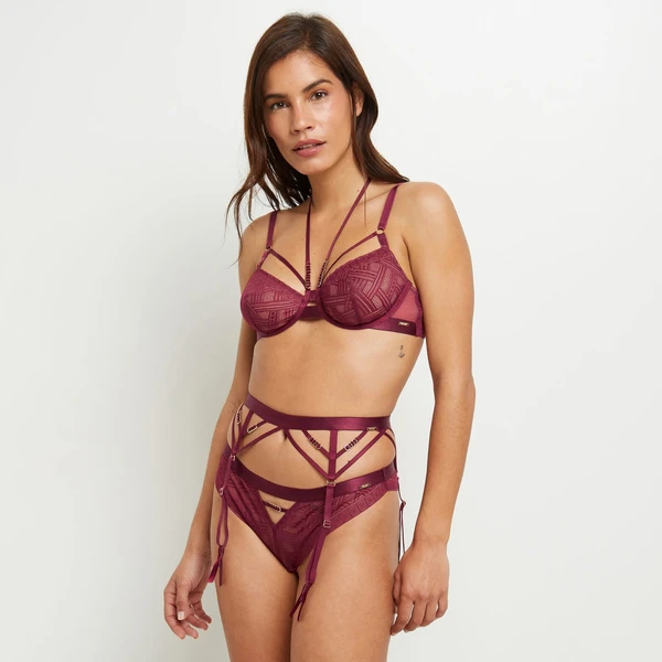 DENTELLE BORDEAUX