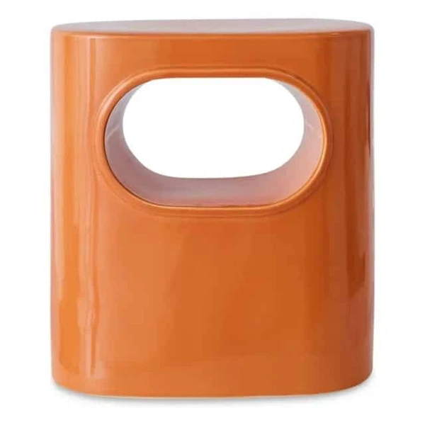 Table d'appoint Space Age, orange | CHEZ LES VOISINS