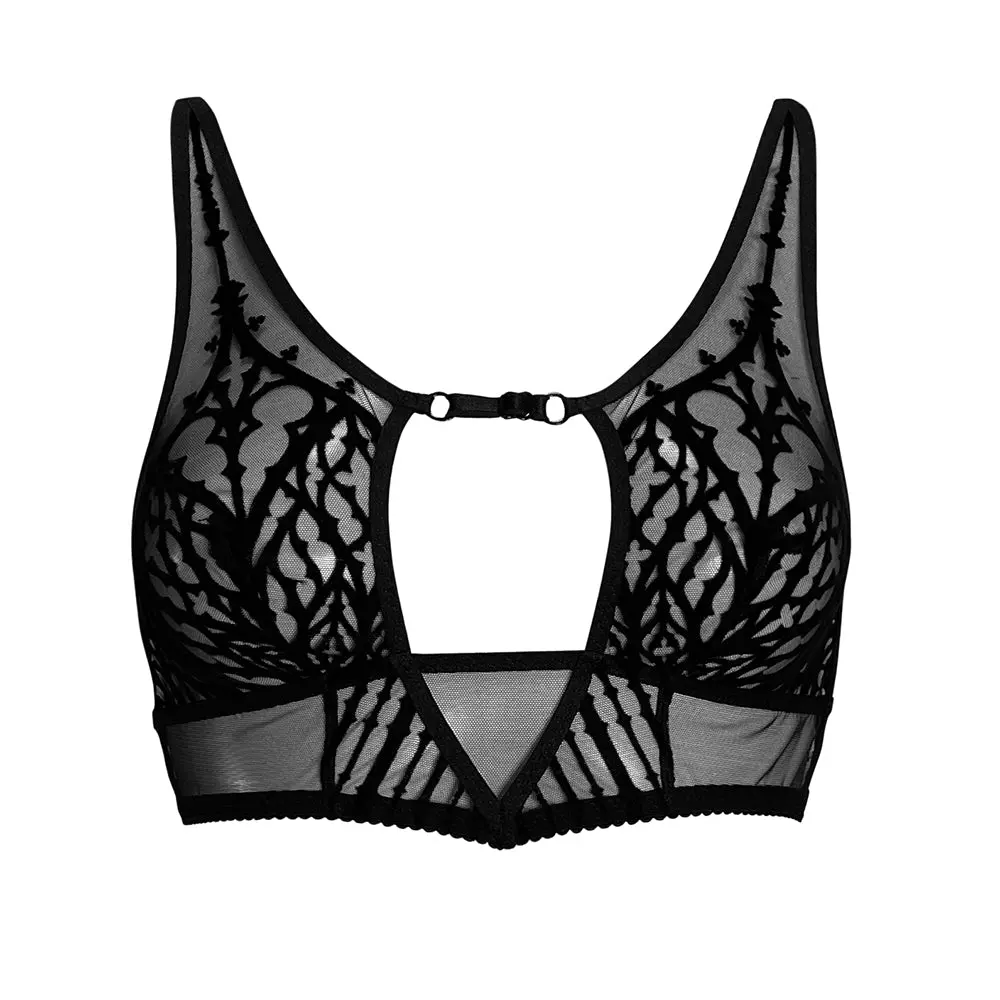 RTO - BLACK CATHEDRAL BRALETTE
