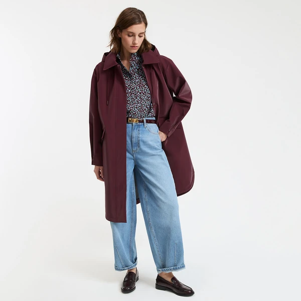 Ciré oversize à capuche, Signature PRISCA