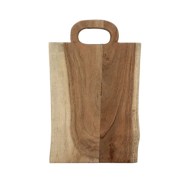 Planche à découper Wood en bois d'acacia 40 x 24,5 cm Novastyl