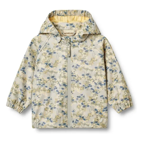Veste Imperméable Chardy Fleurs Fibres Recyclées | Beige